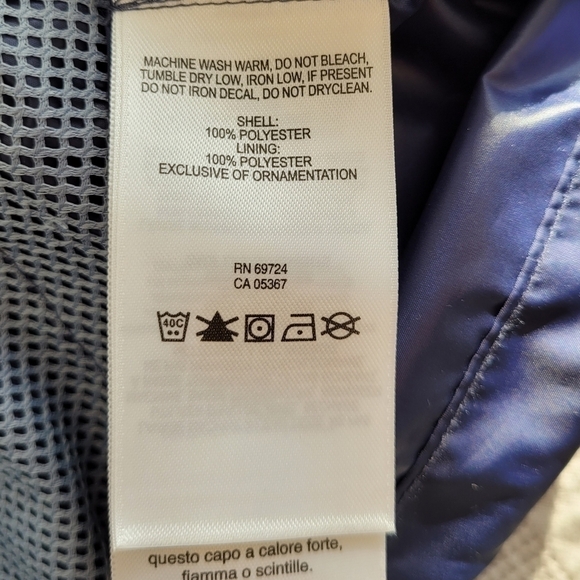 Columbia Flash Forward Windbreaker Jacket Pink Blue Large - Picture 12 of 12